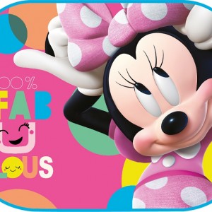 ΗΛΙΟΠΡΟΣΤΑΣΙΕΣ ΠΛΑΙΝΕΣ MINNIE ΜΕ ΒΕΝΤΟΥΖΑ 44x35cm AMIO - 2 Τεμ.
