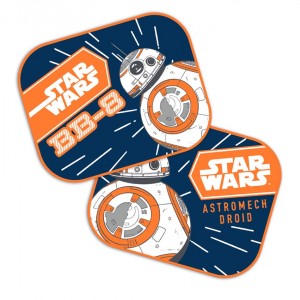 ΗΛΙΟΠΡΟΣΤΑΣΙΕΣ ΠΛΑΙΝΕΣ STAR WARS BB8 ΜΕ ΒΕΝΤΟΥΖΑ 2TEM (44x35cm) AMIO