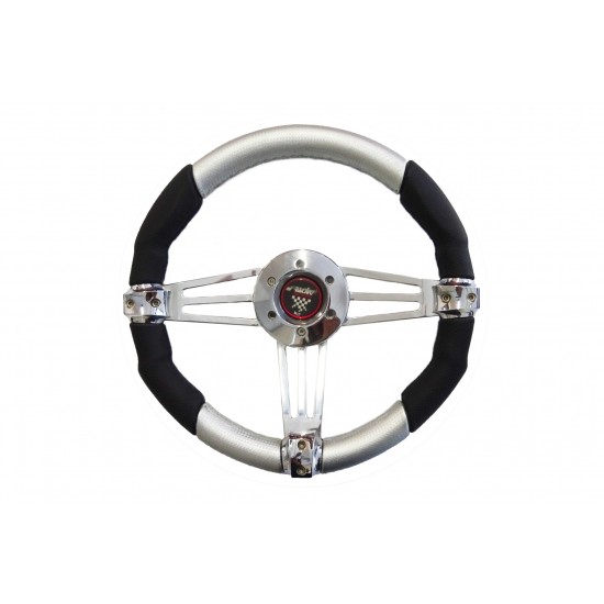 AMC-SRAR350/I - ΤΙΜΟΝΙ ARCADIA - ΑΣΗΜΙ INOX ΔΕΡΜΑ ΤΙΜΟΝΙ ARCADIA - ΑΣΗΜΙ INOX ΔΕΡΜΑ