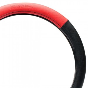 ΚΑΛΥΜΜΑ ΤΙΜΟΝΙΟΥ TROPHY 1 37-39 cm (ΜΑΥΡΟ/ΚΟΚΚΙΝΟ ΔΕΡΜΑΤΙΝΗ)