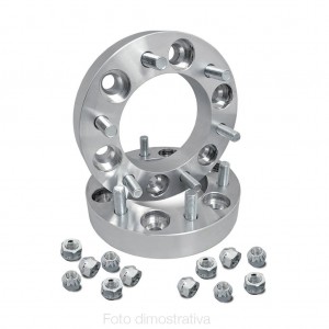 ΑΠΟΣΤΑΤΕΣ-ΠΡΟΣΘΗΚΕΣ ΤΡΟΧΩΝ 4Χ4 30mm 6x114,3 66 12x1,25 ΓΙΑ NISSAN NAVARA D40 (ΜΕ ΧΕΙΛΑΚΙ) - 2 ΤΕΜ.