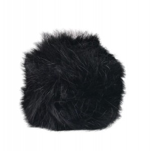 ΚΑΛΥΜΜΑ ΓΙΑ ΠΟΜΟΛΟ ΤΑΧΥΤΗΤΩΝ FLUFFY FUR COVER ΜΑΥΡΟ ΓΟΥΝΙΝΟ ΧΝΟΥΔΩΤΟ SIMONI RACING - 1 TEM.