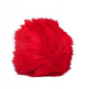 ΚΑΛΥΜΜΑ ΓΙΑ ΠΟΜΟΛΟ ΤΑΧΥΤΗΤΩΝ FLUFFY FUR COVER KOKKINO ΓΟΥΝΙΝΟ ΧΝΟΥΔΩΤΟ SIMONI RACING - 1 TEM.