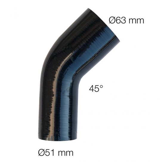 AMC-SRR1 - ΓΩΝΙΑ ΣΙΛΙΚΟΝΗΣ ΜΑΥΡΗ Φ63-Φ51 45 ΜΟΙΡΕΣ ΓΩΝΙΑ ΣΙΛΙΚΟΝΗΣ ΜΑΥΡΗ Φ63-Φ51 45 ΜΟΙΡΕΣ