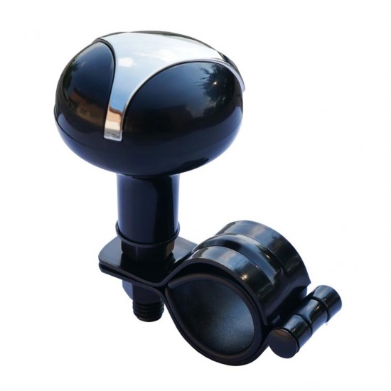 AMC-SRSPIN1 - ΤΕΜΠΕΛΗΣ ΤΙΜΟΝΙΟΥ SPINNER 1 ΜΑΥΡΟΣ ΜΕ ΧΡΩΜΙΟ ΤΕΜΠΕΛΗΣ ΤΙΜΟΝΙΟΥ SPINNER 1 ΜΑΥΡΟΣ ΜΕ ΧΡΩΜΙΟ