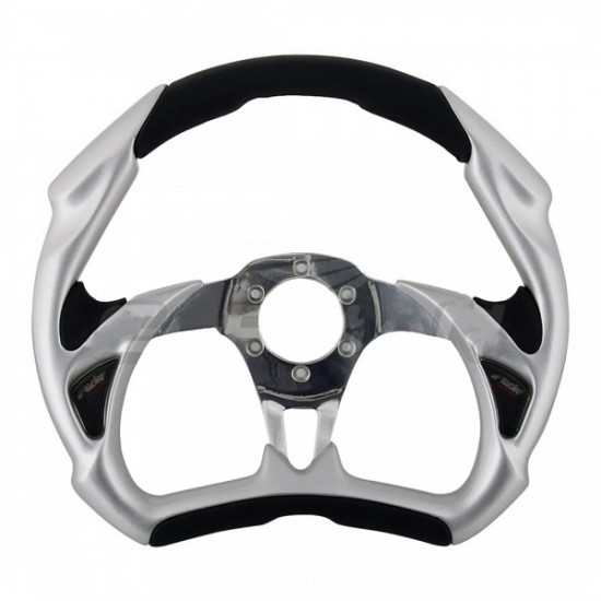 AMC-SRX5350XPI - ΤΙΜΟΝΙ Χ5 ΑΛΟΥΜΙΝΙΟΥ ΙΝΟΧ/ΑΣΗΜΙ SIMONI RACING 1 TEM. ΤΙΜΟΝΙ Χ5 ΑΛΟΥΜΙΝΙΟΥ ΙΝΟΧ/ΑΣΗΜΙ SIMONI RACING 1 TEM.