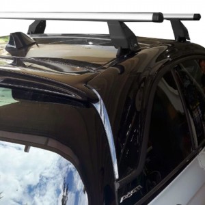 KIT ΜΕ ΜΠΑΡΕΣ ΟΡΟΦΗΣ ΓΙΑ FIAT DOBLO RESTYLING 2009-2010 ΑΛΟΥΜΙΝΙΟΥ TEMA MENABO (AL1-3360-FIX005GS)-2 ΤΕΜ.