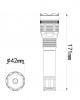 AMC-TLF102/MT - ΦΑΚΟΣ ΧΕΙΡΟΣ 1x10W 240lm IP65 171mm Φ42mm 3300mAh Li-ion TACTICAL LASER FLASHLIGHT M-TECH - 1 Τεμ. ΦΑΚΟΣ ΧΕΙΡΟΣ 1x10W 240lm IP65 171mm Φ42mm 3300mAh Li-ion TACTICAL LASER FLASHLIGHT M-TECH - 1 Τεμ.