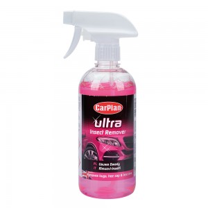 ΥΓΡΟ ΚΑΘΑΡΙΣΜΟΥ ΣΕ ΣΠΡΕΙ ULTRA INSECT REMOVER CARPLAN ΓΙΑ ΕΝΤΟΜΑ, ΠΕΡΙΤΤΩΜΑΤΑ ΠΟΥΛΙΩΝ, ΧΥΜΟΥΣ ΔΕΝΤΡΩΝ 500 ml - 1 ΤΕΜ.