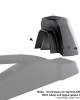 Βάση - Αντάπτορας Τεμπέλη Ειδική για SKODA ROOMSTER 2006-2015 /SKODA FABIA 2007-2014 Rati σε μαύρο χρώμα - 1 Τεμάχιο