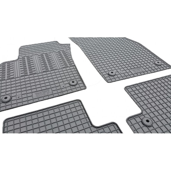 ΜΑΡΚΕ ΠΑΤΑΚΙΑ ΣΕ ΣΚΑΦΗ ΛΑΣΤΙΧΟ ΓΙΑ VOLVO V50 2007-2012 / S40 2007-2013 ΣΕ ΜΑΥΡΟ ΧΡΩΜΑ ΜΕ ΚΟΥΜΠΩΜΑΤΑ CIK - 4 ΤΕΜ.