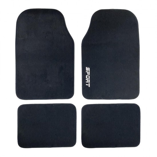 AMC-ΠΑΤ.UCS080/DT - ΠΑΤΑΚΙΑ ΜΟΚΕΤΑ VELOUR 9 SPORT ΜΑΥΡΑ ΜΕ ΜΑΥΡΟ ΡΕΛΙ ΚΑΙ ΑΦΡΟ UNIVERSAL ME ΛΟΓΟΤΥΠΟ SPORT RACE AXION - 4 ΤΕΜ. ΠΑΤΑΚΙΑ ΜΟΚΕΤΑ VELOUR 9 SPORT ΜΑΥΡΑ ΜΕ ΜΑΥΡΟ ΡΕΛΙ ΚΑΙ ΑΦΡΟ UNIVERSAL ME ΛΟΓΟΤΥΠΟ SPORT RACE AXION - 4 ΤΕΜ.