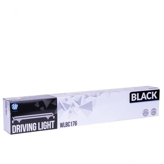 ΠΡΟΒΟΛΕΑΣ DRIVING LIGHT BLACK SERIES 18x5W LED 12-48V 90W 5.700K 7.560lm 2 ΧΡΗΣΕΩΝ 534x54x58mm mTECH - 1 τεμ.