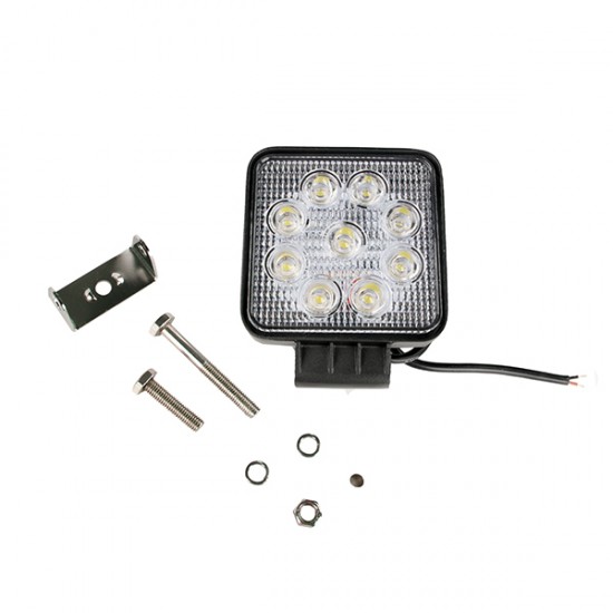 AMC-WLE12/MT - ΠΡΟΒΟΛΕΑΣ EPISTAR 10-30V 27W 2025lm CREE LED ΤΕΤΡΑΓΩΝΟΣ 128x110x58mm ΠΡΟΒΟΛΕΑΣ EPISTAR 10-30V 27W 2025lm CREE LED ΤΕΤΡΑΓΩΝΟΣ 128x110x58mm