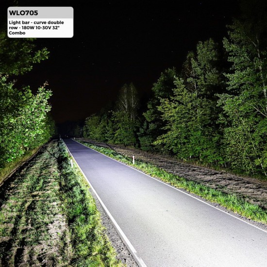 AMC-WLO705/MT - ΠΡΟΒΟΛΕΑΣ ΕΡΓΑΣΙΑΣ / ΚΥΡΤΗ ΜΠΑΡΑ LED LIGHT BAR COMBO 10-32V 180W 7200lm OSRAM 60 X 3W LED Μ814 X Π76 X Υ80 mm M-TECH - 1 TEM. ΠΡΟΒΟΛΕΑΣ ΕΡΓΑΣΙΑΣ / ΚΥΡΤΗ ΜΠΑΡΑ LED LIGHT BAR COMBO 10-32V 180W 7200lm OSRAM 60 X 3W LED Μ814 X Π76 X Υ80 mm M-TECH - 1 TEM.