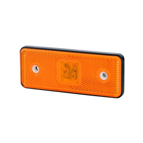 AMC-WMLHOR161/4/MT - ΦΩΣ ΟΓΚΟΥ ΑΝΑΚΛΑΣΤΙΚΟ LD161 12/24V 3LED HORPOL ΠΟΡΤΟΚΑΛΙ 11 x 4 cm -1ΤΕΜ. ΦΩΣ ΟΓΚΟΥ ΑΝΑΚΛΑΣΤΙΚΟ LD161 12/24V 3LED HORPOL ΠΟΡΤΟΚΑΛΙ 11 x 4 cm -1ΤΕΜ.