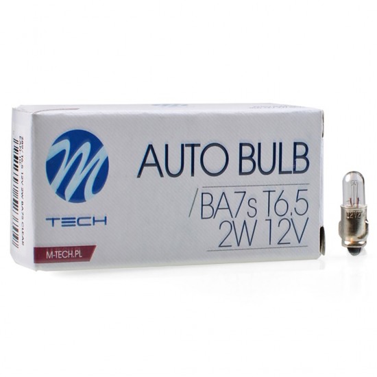 AMC-Z89/MT - T6.5 12V 2W BA7s (ΜΙΝΙΟΝ) STANDARD ΑΛΟΓΟΝΟΥ 10ΤΕΜ. M-TECH T6.5 12V 2W BA7s (ΜΙΝΙΟΝ) STANDARD ΑΛΟΓΟΝΟΥ 10ΤΕΜ. M-TECH