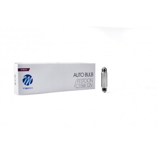AMC-Z98/MT - ΛΑΜΠΑΚΙΑ ΠΛΑΦΟΝΙΕΡΑΣ 15W C15W 12V SV8,5 43mm STANDARD ΑΛΟΓΟΝΟΥ 10ΤΕΜ. M-TECH ΛΑΜΠΑΚΙΑ ΠΛΑΦΟΝΙΕΡΑΣ 15W C15W 12V SV8,5 43mm STANDARD ΑΛΟΓΟΝΟΥ 10ΤΕΜ. M-TECH