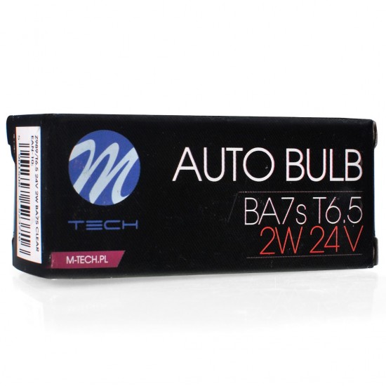 AMC-Z989/MT - T6.5 24V 2W BA7s (ΜΙΝΙΟΝ) STANDARD ΑΛΟΓΟΝΟΥ ΚΟΥΤΙ 10ΤΕΜ. T6.5 24V 2W BA7s (ΜΙΝΙΟΝ) STANDARD ΑΛΟΓΟΝΟΥ ΚΟΥΤΙ 10ΤΕΜ.