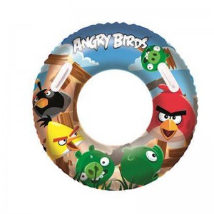 Angry Birds Κουλούρα Πολύχρωμη Bestway Με Χερούλια Ø91 cm 96103