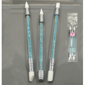 Σετ 3 πινελάκια UV GEL με μύτη σιλικόνης 40301166