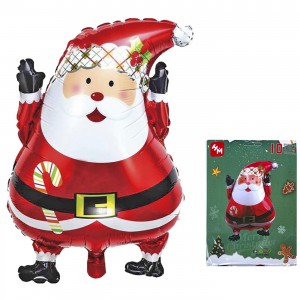 ΜΠΑΛΟΝΙ ΜΕΤΑΛΛΙΖΕ ΑΓΙΟΣ ΒΑΣΙΛΗΣ 62x45cm Xmasfest 1132689