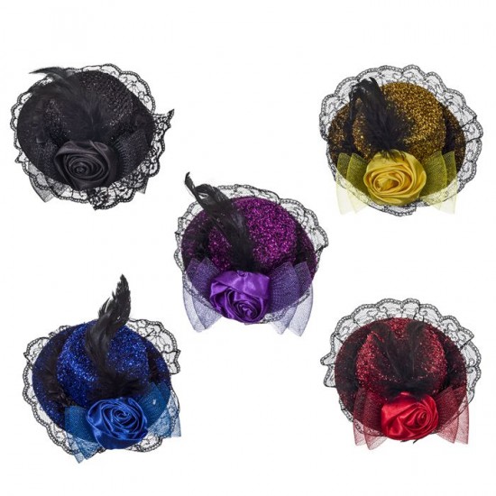 TG-3-460-c - ΚΛΙΠ ΚΑΠΕΛΟ ΛΟΥΛΟΥΔΙ Φ=14cm Carnavalista 23480 ΚΛΙΠ ΚΑΠΕΛΟ ΛΟΥΛΟΥΔΙ Φ=14cm Carnavalista 23480