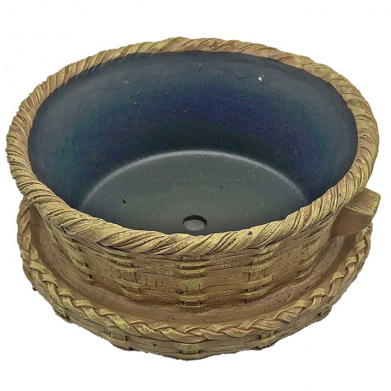 ΚΑΛΑΘΙ ΚΕΡΑΜΙΚΟ ΜΕ ΠΙΑΤΑΚΙ Φ18x8,5cm Bunny's 931914