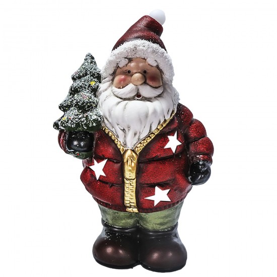 TG-93-2393 - ΚΗΡΟΠΗΓΕΙΟ ΚΕΡΑΜΕΙΚΟ ΑΓ.ΒΑΣΙΛΗΣ ΔΕΝΤΡΑΚΙ 19x11.5x8cm Xmasfest 1132413 ΚΗΡΟΠΗΓΕΙΟ ΚΕΡΑΜΕΙΚΟ ΑΓ.ΒΑΣΙΛΗΣ ΔΕΝΤΡΑΚΙ 19x11.5x8cm Xmasfest 1132413