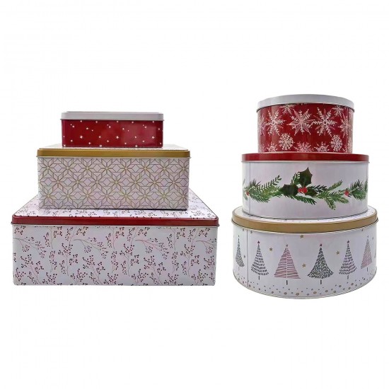 TG-93-3037-c - ΚΟΥΤΙΑ ΜΕΤΑΛΛΙΚΑ XMAS ΣΧΕΔΙΑ ΣΕΤ=3ΤΕΜ S1=ΣΤΡΟΓΓΥΛΑ Φ25x10cm/Φ22x9cm/Φ17x8cm. S2=ΟΡΘΟΓΩΝΙΑ 26x18x9cm/20x14x8cm/15x10x4cm Xmasfest 1133057 ΚΟΥΤΙΑ ΜΕΤΑΛΛΙΚΑ XMAS ΣΧΕΔΙΑ ΣΕΤ=3ΤΕΜ S1=ΣΤΡΟΓΓΥΛΑ Φ25x10cm/Φ22x9cm/Φ17x8cm. S2=ΟΡΘΟΓΩΝΙΑ 26x18x9cm/20x14x8cm/15x10x4cm Xmasfest 1133057