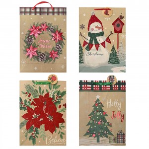 ΤΣΑΝΤΑ ΔΩΡΟΥ XMAS 46x33x13cm Xmasfest 1133370