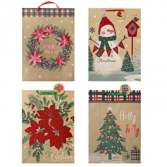 ΤΣΑΝΤΑ ΔΩΡΟΥ XMAS 46x33x13cm Xmasfest 1133370