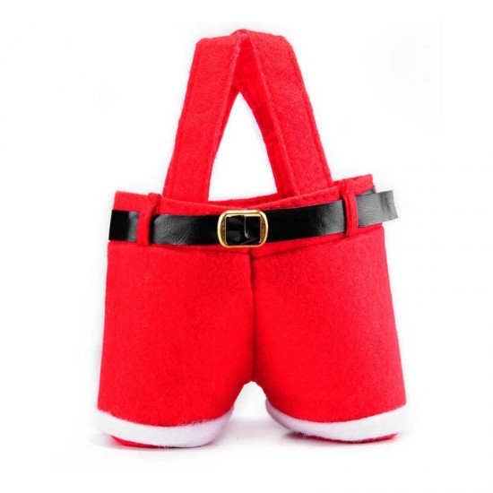 7582-c - Χριστουγεννιάτικη Τσάντα Δώρου Santa Pants SPM DYN-SantaGiftBag Χριστουγεννιάτικη Τσάντα Δώρου Santa Pants SPM DYN-SantaGiftBag