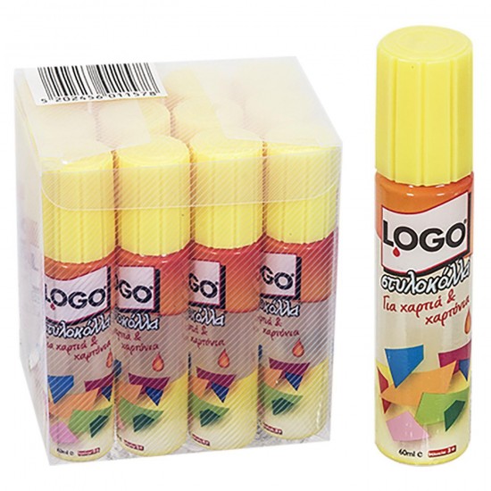 TG-19-181-c - ΣΤΥΛΟΚΟΛΛΑ LOGO 60ml LOGO 65ΑΓ63 ΣΤΥΛΟΚΟΛΛΑ LOGO 60ml LOGO 65ΑΓ63