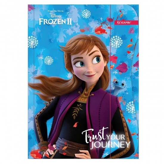 TG-50-2758 - ΦΑΚΕΛΟΣ ΛΑΣΤΙΧΟ FROZEN2 Α4 Justnote 702778 ΦΑΚΕΛΟΣ ΛΑΣΤΙΧΟ FROZEN2 Α4 Justnote 702778