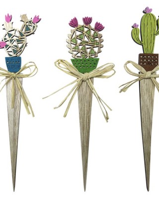 ΚΑΚΤΟΣ ΔΙΑΚΟΣΜΗΤΙΚΟ ΤΡΙΓΩΝΟ ΣΤΙΚ 25x6cm Bunny's 931608