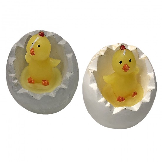 ΚΕΡΙ ΠΟΥΛΑΚΙ ΣΕ ΠΗΛΙΝΟ ΑΥΓΟ 9x8cm Bunny's 931690