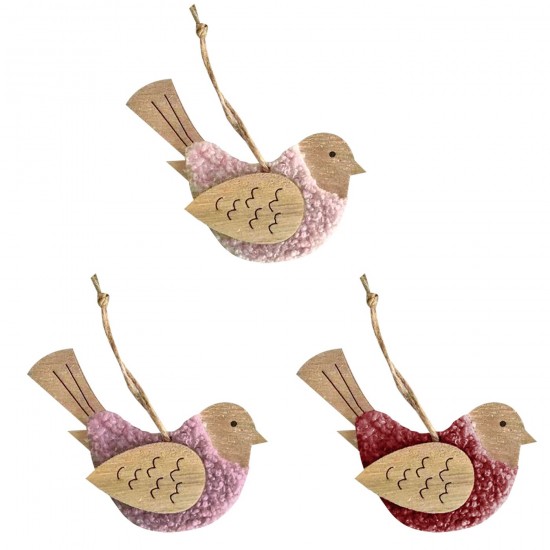 ΠΟΥΛΑΚΙ ΜΕ ΓΟΥΝΑ ΞΥΛΙΝΟ ΚΡΕΜΑΣΤΟ 9cm Bunny's 931718