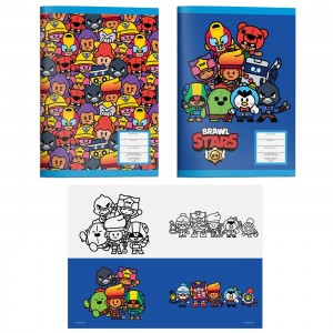 ΤΕΤΡΑΔΙΟ 40 ΦΥΛΛΩΝ BRAWL STARS 17x25cm BRAWL STARS 000483905