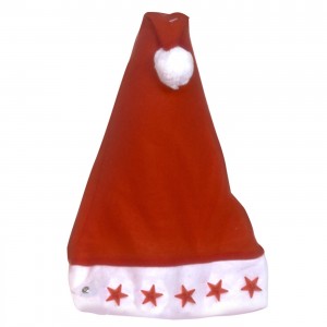 ΣΚΟΥΦΟΣ ΑΓΙΟΥ ΒΑΣΙΛΗ ΜΕ ΦΩΣ 38x29cm Xmasfest 1131444