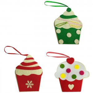 CUPCAKE ΤΣΟΧΙΝΑ ΚΡΕΜΑΣΤΑ 12x10cm Xmasfest 1131579