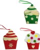 CUPCAKE ΤΣΟΧΙΝΑ ΚΡΕΜΑΣΤΑ 12x10cm Xmasfest 1131579