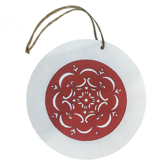 ΜΠΑΛΑ ΞΥΛΙΝΗ ΧΡΙΣΤΟΥΓΕΝΝΩΝ ΠΛΑΚΕ Φ=15cm Xmasfest 1131957