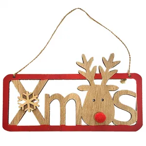 ΠΙΝΑΚΙΔΑ XMAS ΤΑΡΑΝΔΟΣ 18x11cm Xmasfest 1132737