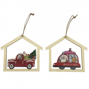ΣΤΟΛΙΔΙ ΚΡΕΜΑΣΤΟ ΑΜΑΞΙ ΣΠΙΤΙ XMAS 13x11,5cm Xmasfest 1133040