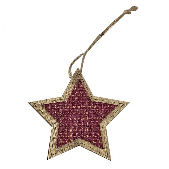 TG-93-3021 - ΣΤΟΛΙΔΙ ΚΡΕΜΑΣΤΟ ΑΣΤΕΡΙ ΜΕ ΠΛΕΞΗ 8cm Xmasfest 1133041 ΣΤΟΛΙΔΙ ΚΡΕΜΑΣΤΟ ΑΣΤΕΡΙ ΜΕ ΠΛΕΞΗ 8cm Xmasfest 1133041
