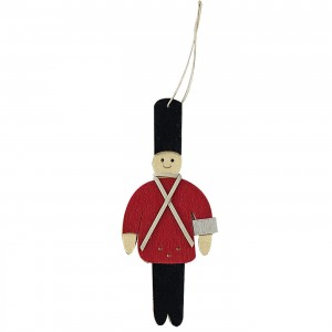 ΣΤΟΛΙΔΙ ΚΡΕΜΑΣΤΟ ΞΥΛΙΝΟΣ ΣΤΡΑΤΙΩΤΗΣ 12x5,5cm Xmasfest 1133049