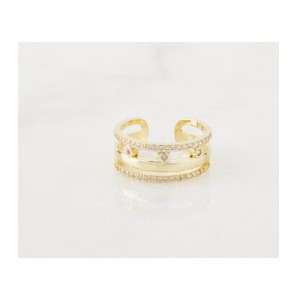 Δαχτυλίδι Alevine Jewellery Olivia με Πέτρες Ζιργκόν 8720604880038