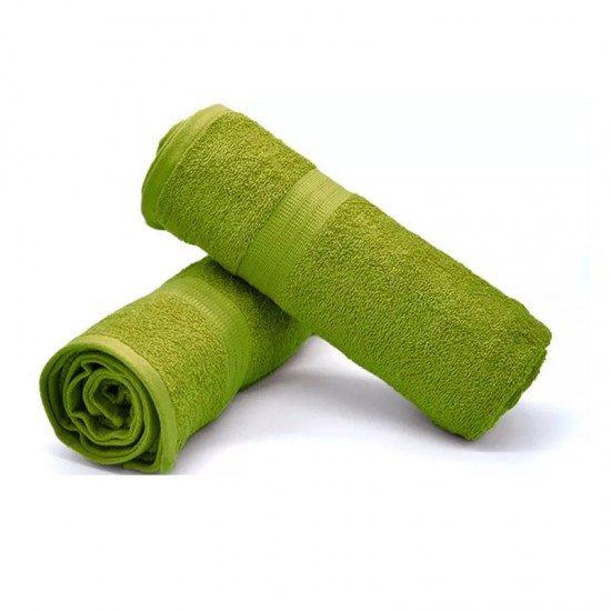 Σετ με 10 Πετσέτες από 100% Βαμβάκι Χρώματος Πράσινο Bassetti QAD-SA-VU