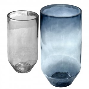 Βάζο Γυάλινο Οβάλ 22x13cm Homie 322108